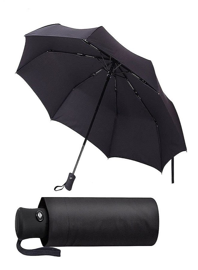 Nirvik Travel Umbrella - Windproof Automatic Compact for Men & Women, Factory Outlet, Reinforced Canopy, Ergonomic Handle - Image 1